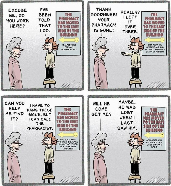 50 New “Adult Children” Comics That Perfectly Capture The Weird And Wonderful Side Of Retail Life