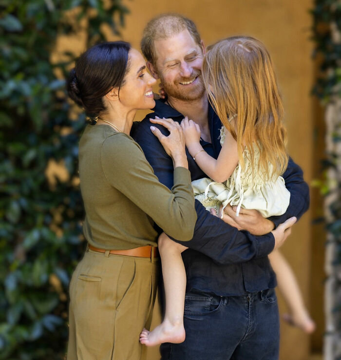Meghan Markle, Prince Harry, and daughter Lilibet share happy moment
