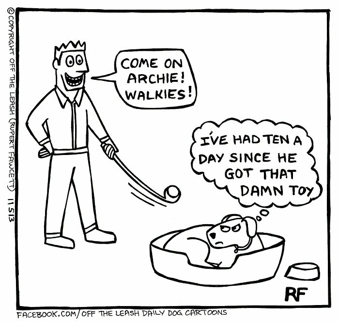 33 New “Off The Leash” Comics Perfectly Capture What Dogs Are Really Thinking