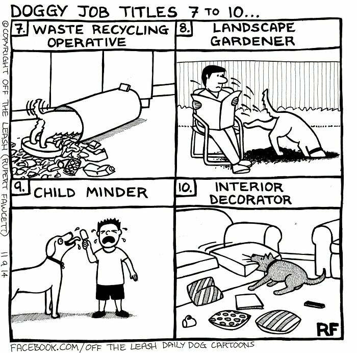 33 New “Off The Leash” Comics Perfectly Capture What Dogs Are Really Thinking