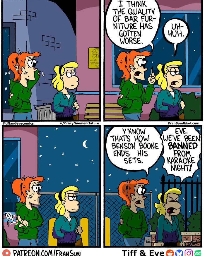Dating, Art, Work, And Everyday Chaos: 40 Hilariously Relatable Comics By Tiff & Eve