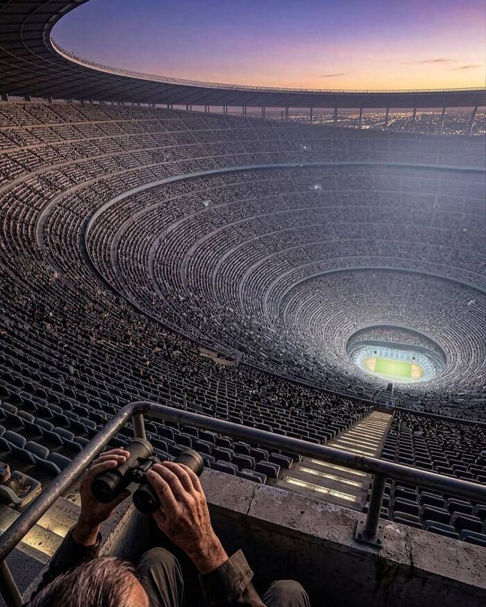 This Is What A 1-Million-Seat Stadium Would Look Like