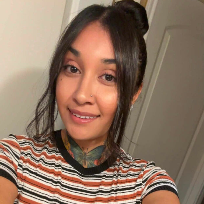Smiling young mom of 5 with tattoos, the victim of a fatal attack by Texas sisters.