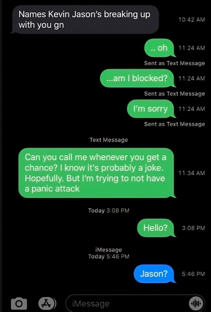 Awkward rejection text after ranting about Star Wars passion