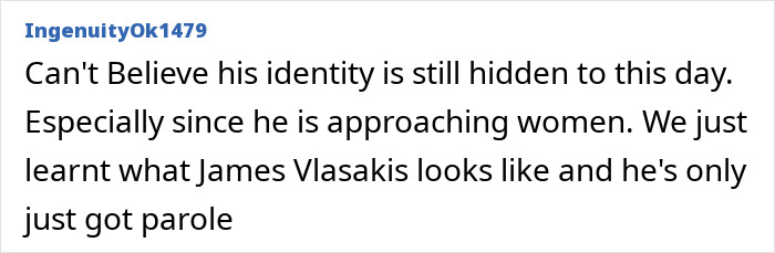 Comments discussing identity and parole related to Australia's youngest offender