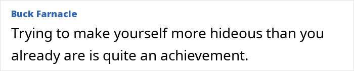 Comment on hideous achievement tattooed woman
