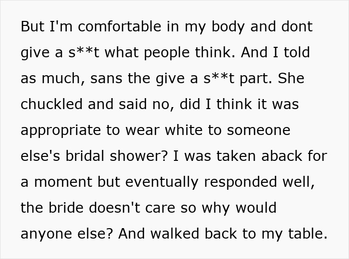 Guest Shamed Over Sleeveless Top And "White" Outfit Gets Unexpected Revenge Guest Shamed Over Sleeveless Top And "White" Outfit Gets Unexpected Revenge