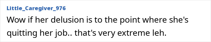 Screenshot of a comment discussing the extreme nature of a classmate's fake photos delusion. Screenshot of a comment discussing the extreme nature of a classmate's fake photos delusion.