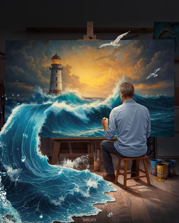 Artist Creates Dreamlike Photomanipulations That Feel Like Scenes From Another World