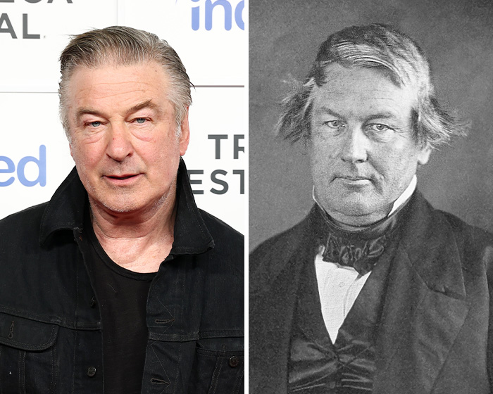 Actor resembling a historical figure highlighting their uncanny likeness