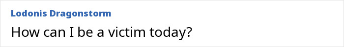 Comment questioning how to be a victim today linked to Holly Madison Comment questioning how to be a victim today linked to Holly Madison
