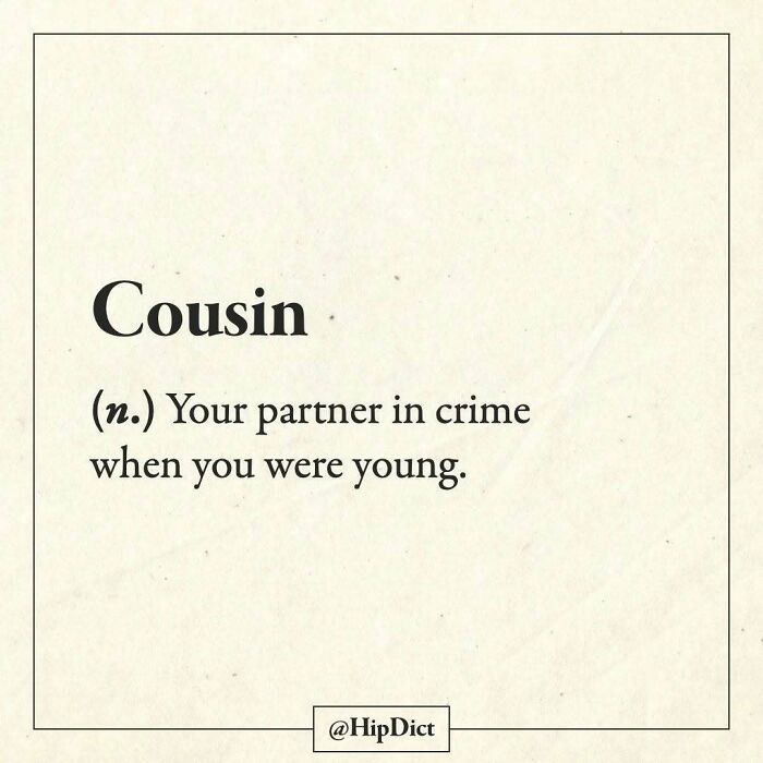 Cousin defined as partner in crime by Instagram page