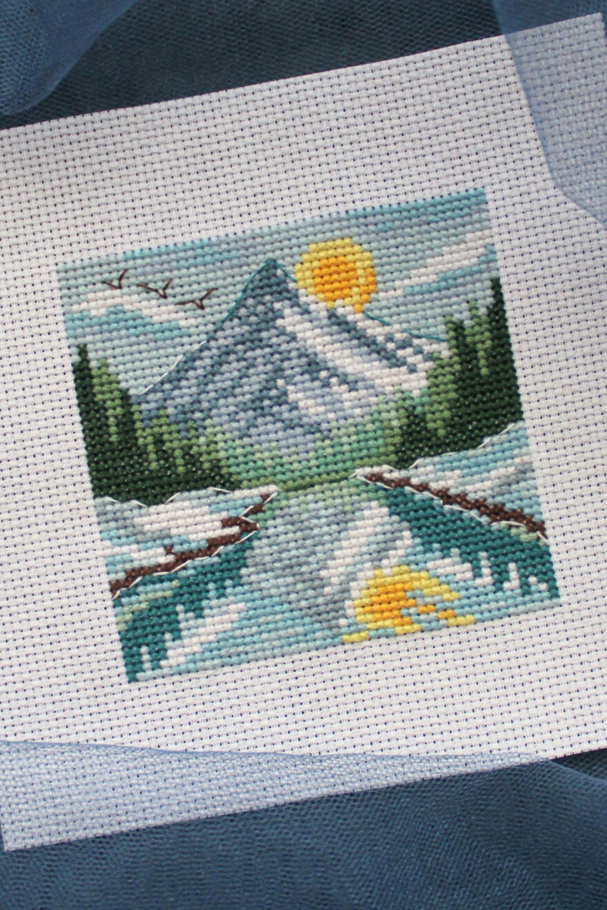 I Started Stitching Miniatures Because I Didn't Always Have The Patience For Big Projects I Started Stitching Miniatures Because I Didn't Always Have The Patience For Big Projects