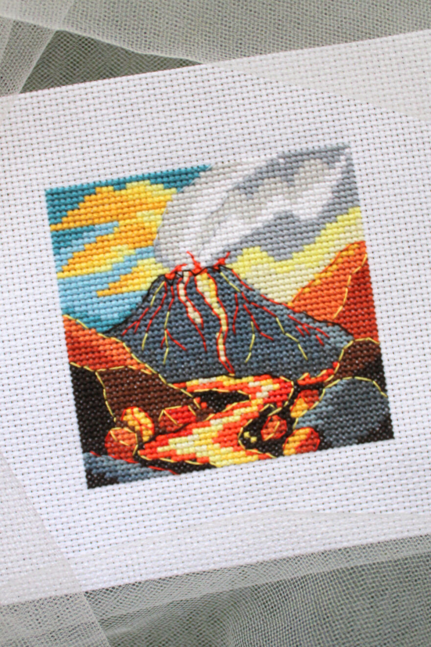 I Started Stitching Miniatures Because I Didn't Always Have The Patience For Big Projects I Started Stitching Miniatures Because I Didn't Always Have The Patience For Big Projects