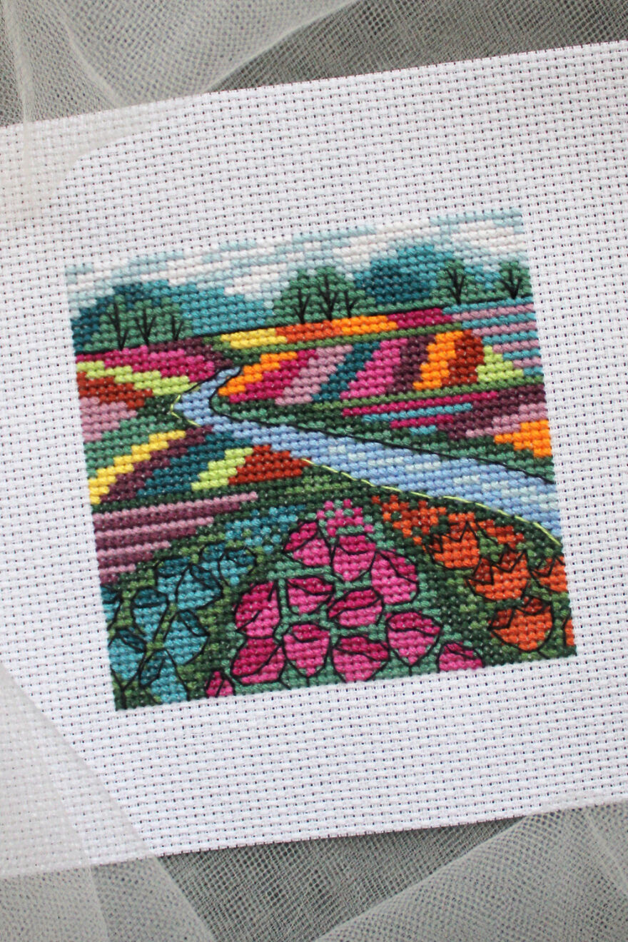 I Started Stitching Miniatures Because I Didn't Always Have The Patience For Big Projects I Started Stitching Miniatures Because I Didn't Always Have The Patience For Big Projects