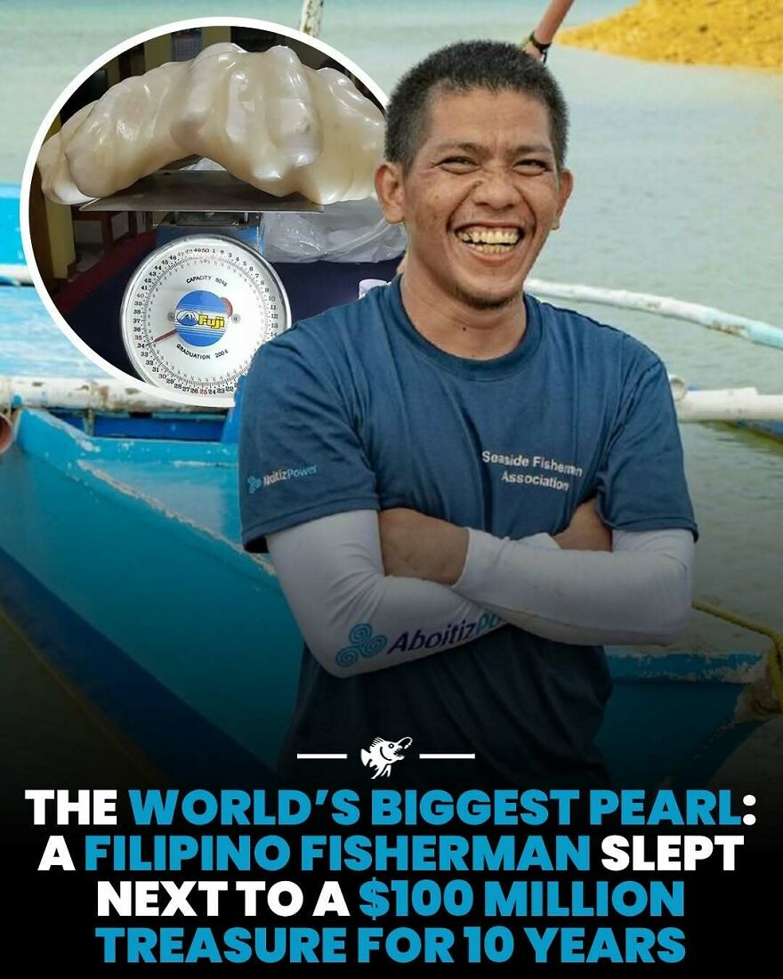 World’s biggest pearl owned by Filipino fisherman for 10 years as treasure