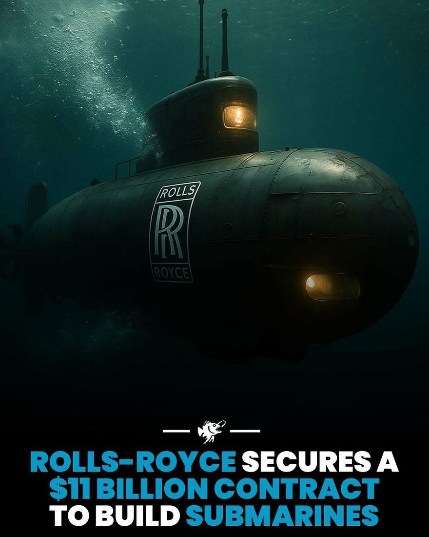 Rolls-Royce secures billion dollar contract to build advanced submarines underwater
