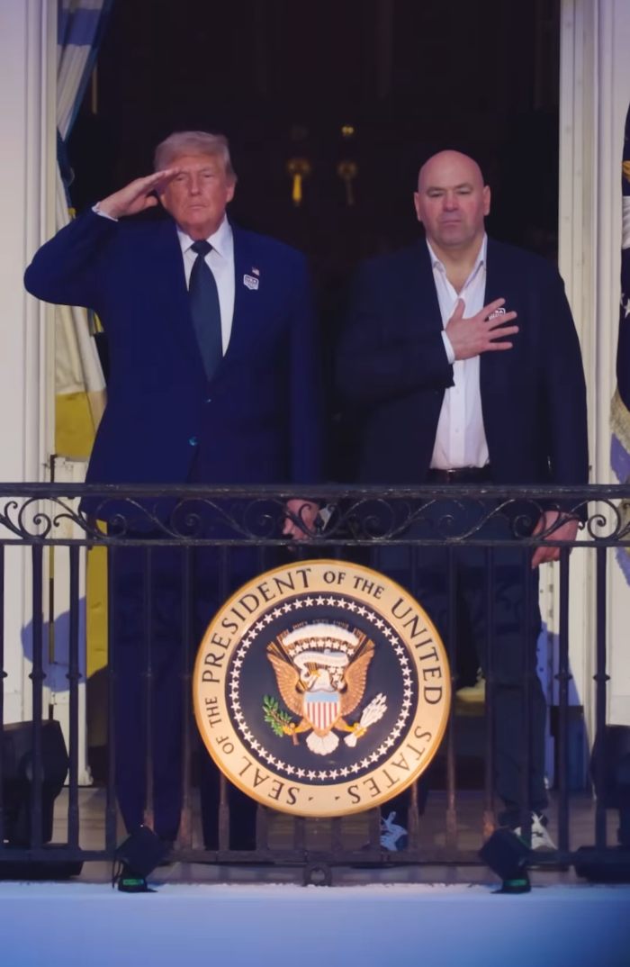 Trump Photo At White House UFC Event Confirms Secret Under President's Suits People Have Suspected For Years Trump Photo At White House UFC Event Confirms Secret Under President's Suits People Have Suspected For Years