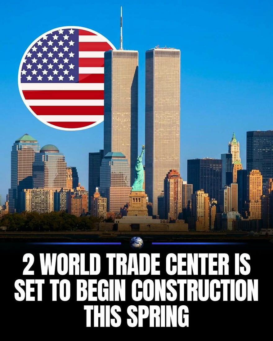 New World Trade Center construction, a landmark for humanity and our planet's future.