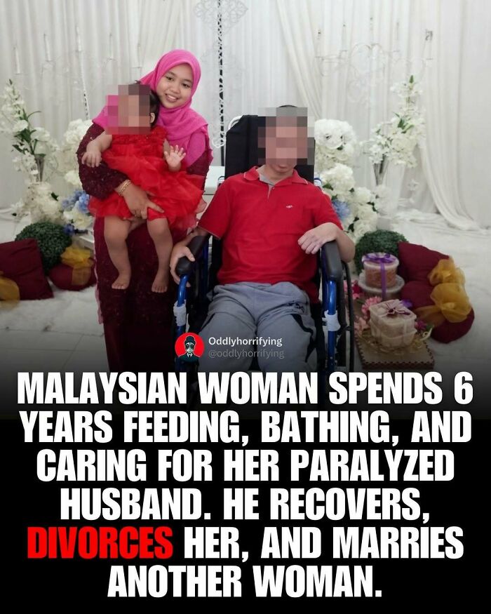 An unsettling, dark and depressing story of a Malaysian woman caring for her paralyzed husband, only for him to divorce her.