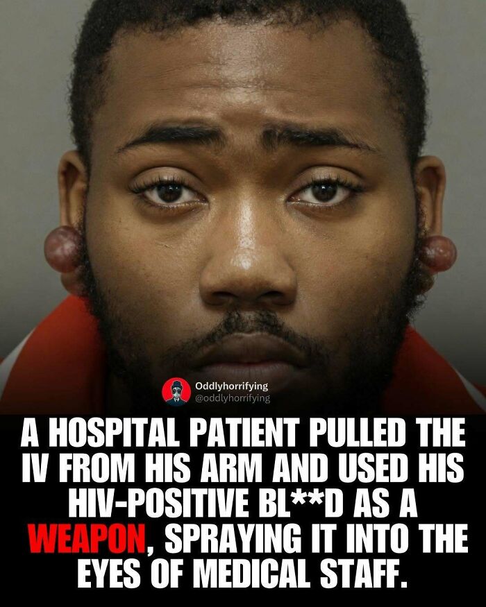 An unsettling, dark and depressing story of a hospital patient using HIV-positive blood as a weapon against staff.