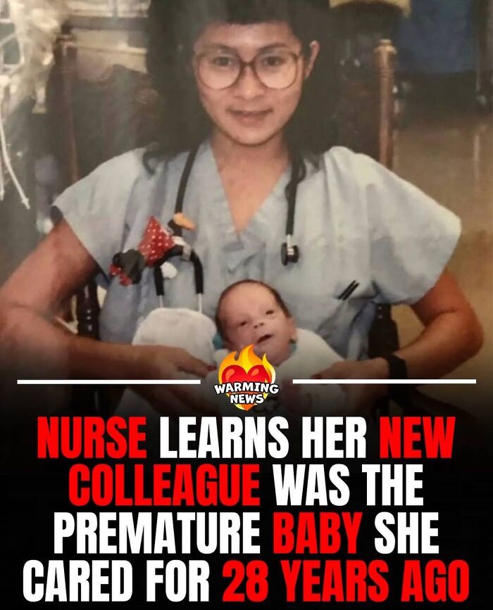 A nurse holds a baby, an image representing soul-healing posts for a rough month, about caring for a premature baby.