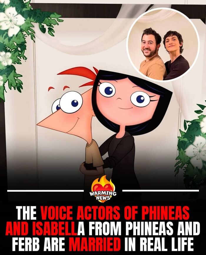 Phineas and Isabella voice actors married in real life for soul-healing posts.