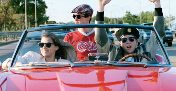 Ferris Bueller stars driving in a car, an iconic film and secret on-set feud in Hollywood. Ferris Bueller stars driving in a car, an iconic film and secret on-set feud in Hollywood.