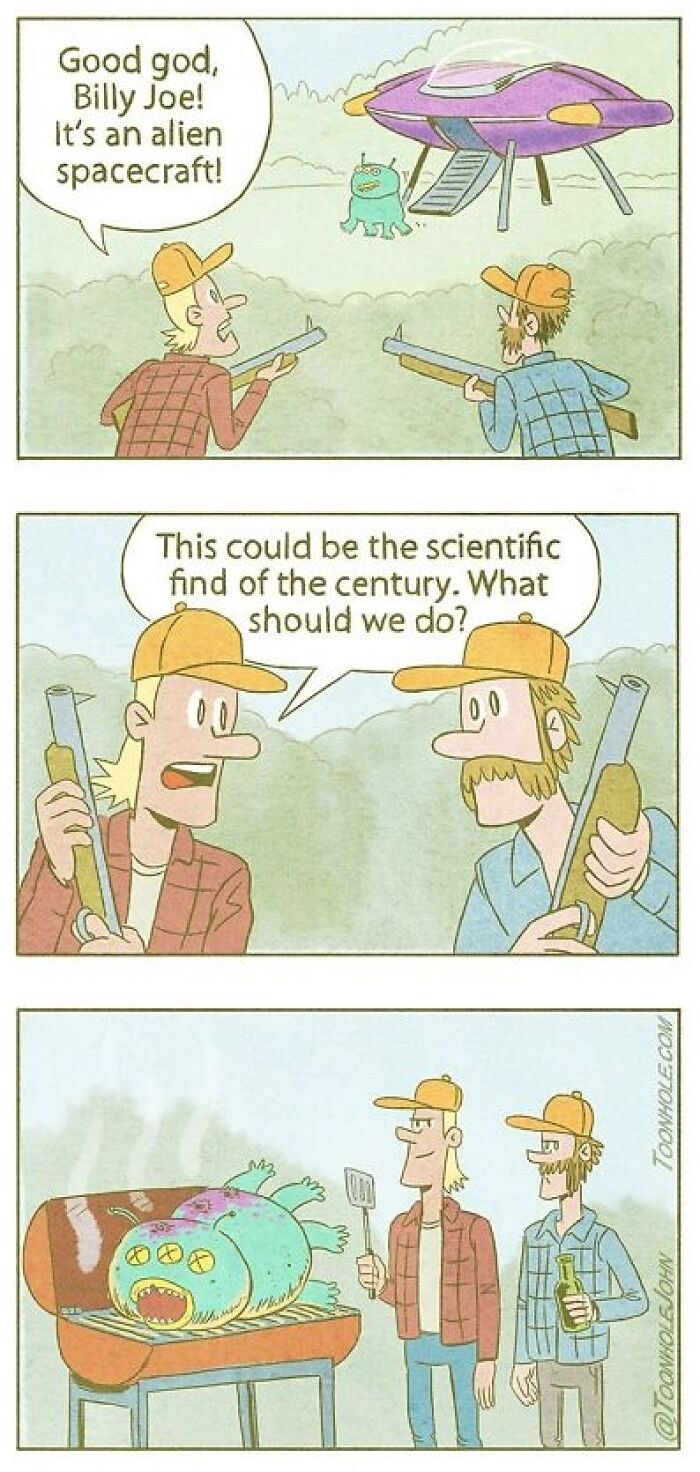 40 Darkly Funny Comics By Toonhole That Take Unexpected Twists And Catch Readers Completely Off Guard