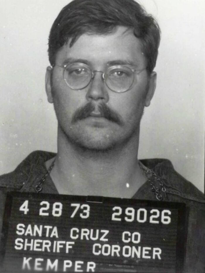 Serial killer mugshot from Santa Cruz County Sheriff Coroner