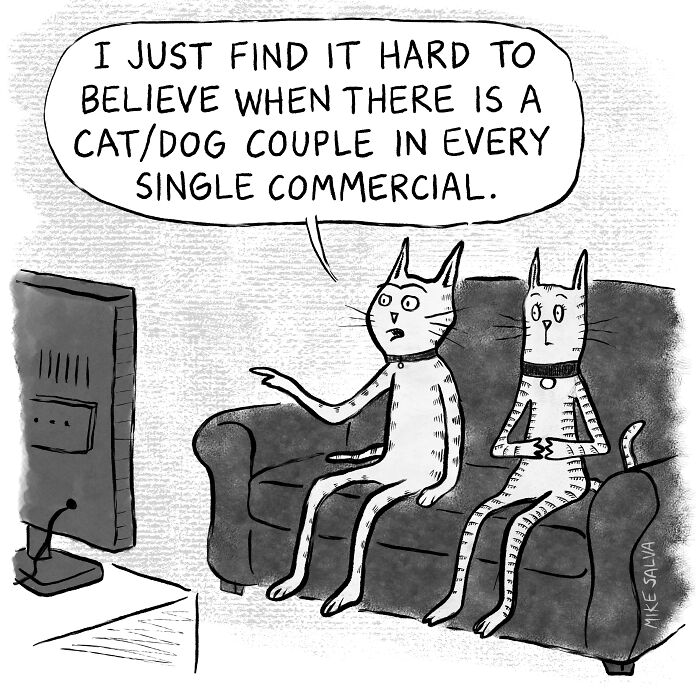 78 New Comics By Mike Salva That Turn Everyday Anxieties And Awkward Moments Into Pure Comedy
