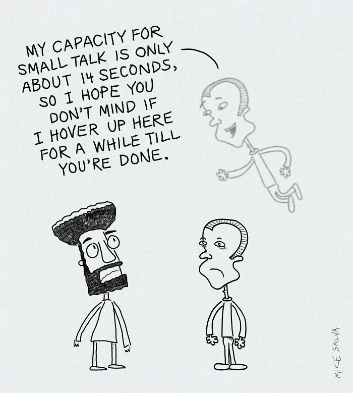 78 New Comics By Mike Salva That Turn Everyday Anxieties And Awkward Moments Into Pure Comedy