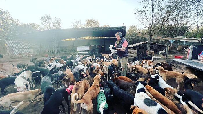 Meet Eduardo Groh Riermersma, The Man Who Devoted His Life To Caring For More Than 600 Rescued Dogs At Refugio El Montecito