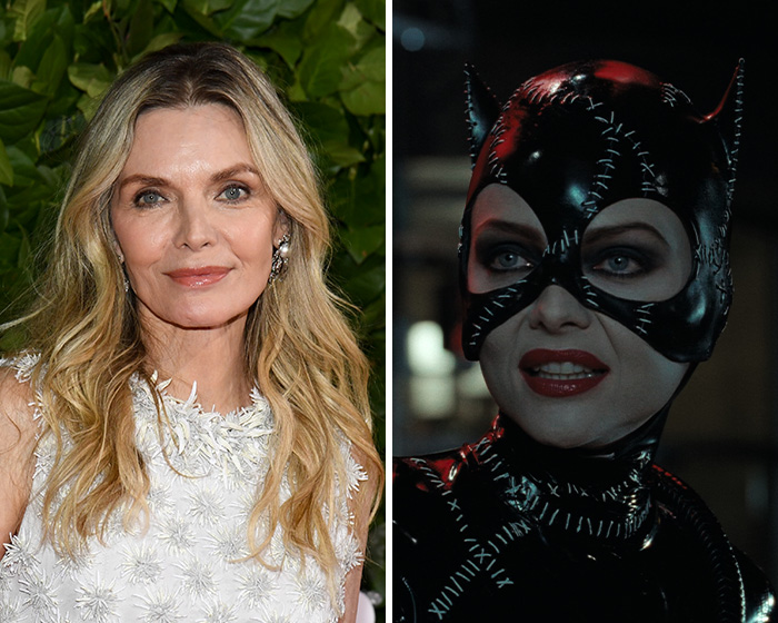Michelle Pfeiffer, an actress, known for her disturbing scenes as Catwoman in a film removed from circulation.
