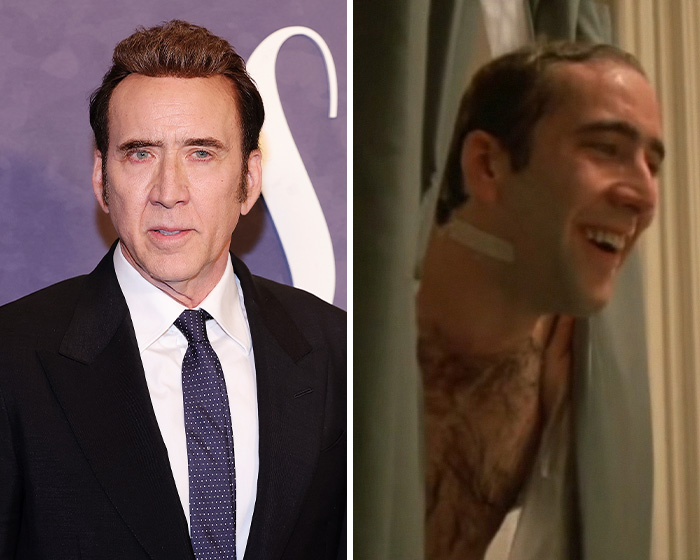 Nicolas Cage, an actor, known for his disturbing scenes in a film removed from circulation.