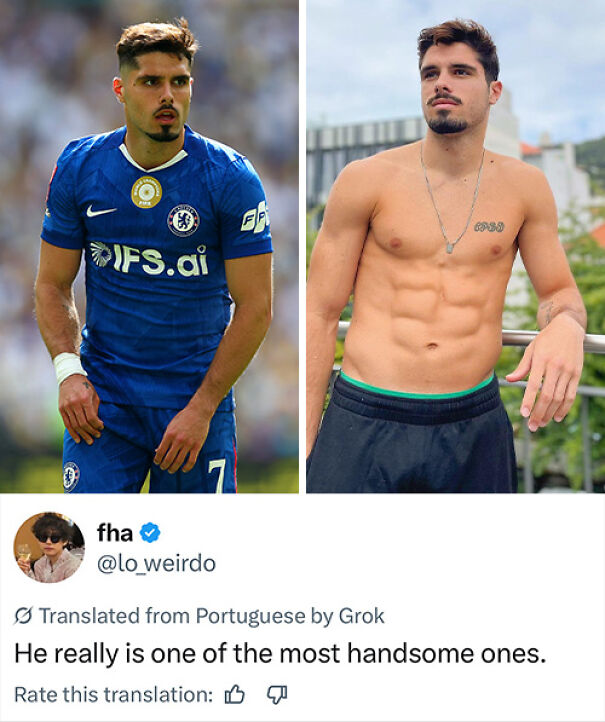 Handsome Chelsea player shirtless showcasing abs for World Cup 2026