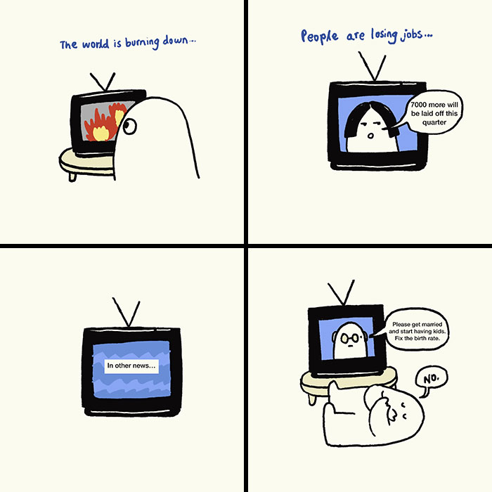 These Quiet And Relatable Doodles Perfectly Capture The Thoughts We Rarely Say Out Loud