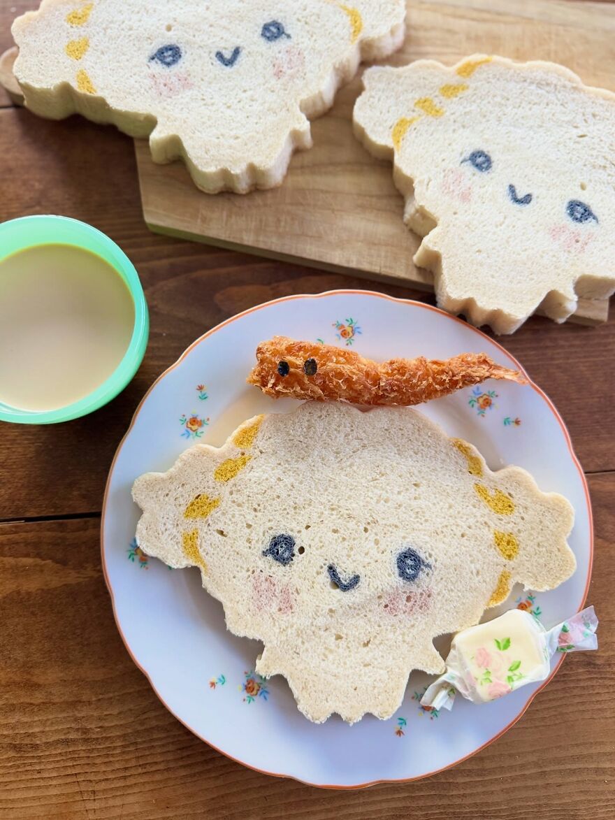 This Japanese Artist Turns Bread Into Beloved Pop Culture Characters, And The Results Look Almost Too Cute To Eat