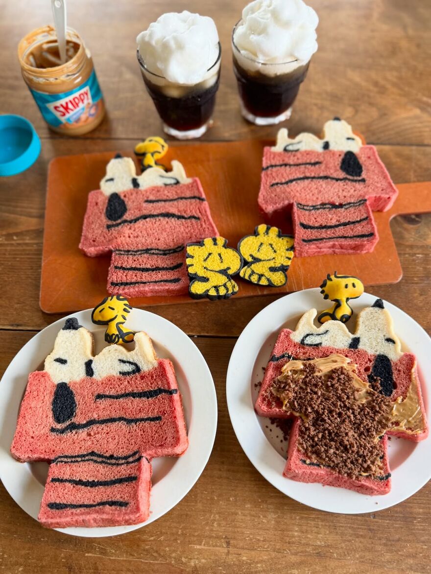 This Japanese Artist Turns Bread Into Beloved Pop Culture Characters, And The Results Look Almost Too Cute To Eat