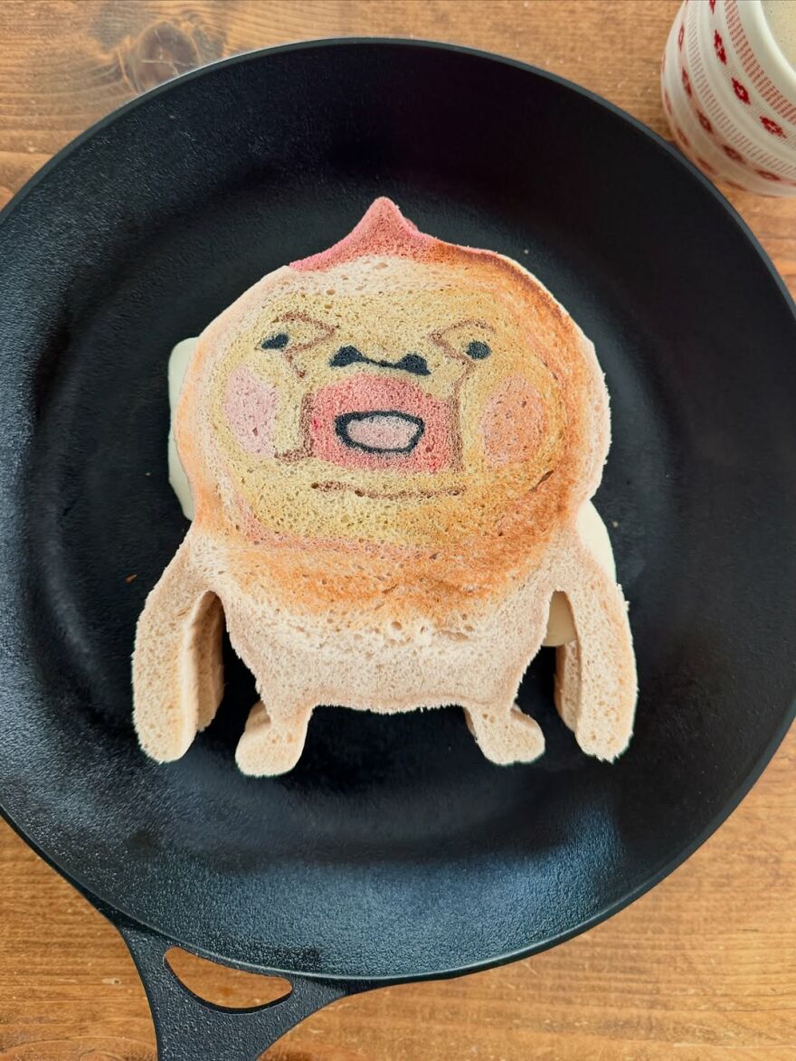 This Japanese Artist Turns Bread Into Beloved Pop Culture Characters, And The Results Look Almost Too Cute To Eat