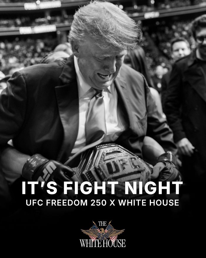 Trump Photo At White House UFC Event Confirms Secret Under President's Suits People Have Suspected For Years Trump Photo At White House UFC Event Confirms Secret Under President's Suits People Have Suspected For Years