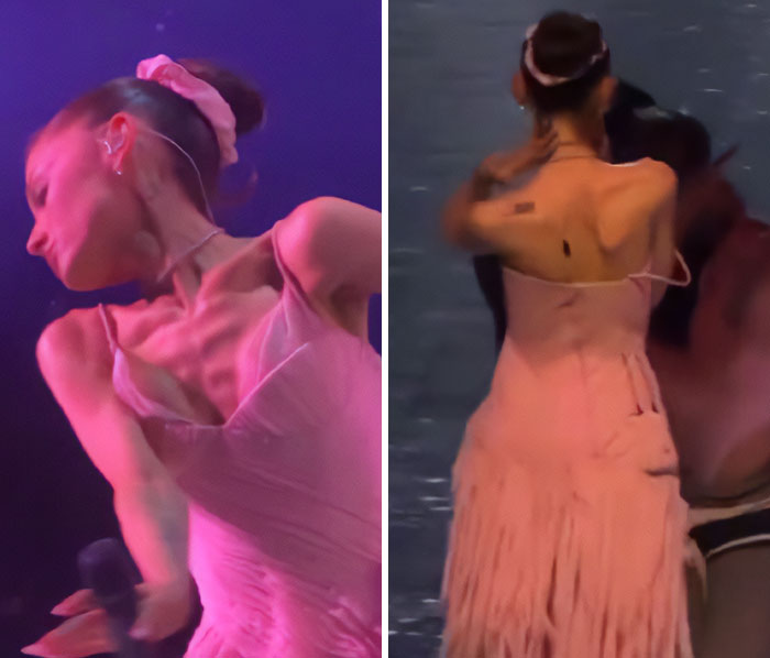 Detail In Backstage Snap From Ariana Grande's Tour Has Fans "Worried This Is Gonna End Badly" Detail In Backstage Snap From Ariana Grande's Tour Has Fans "Worried This Is Gonna End Badly"