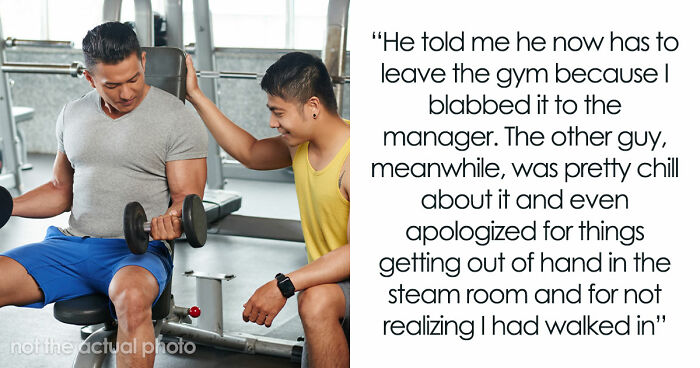 Guy Walks In On Gym Bros Getting Steamy In The Steam Room, They’re Furious As He Accidentally Outs Them
