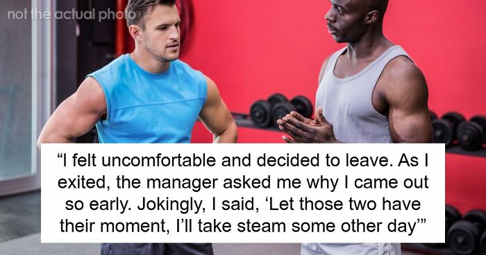 Guy Walks In On Gym Bros Getting Steamy In The Steam Room, They’re Furious As He Accidentally Outs Them