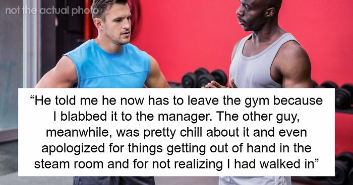 Guy Walks In On Gym Bros Getting Steamy In The Steam Room, They’re Furious As He Accidentally Outs Them