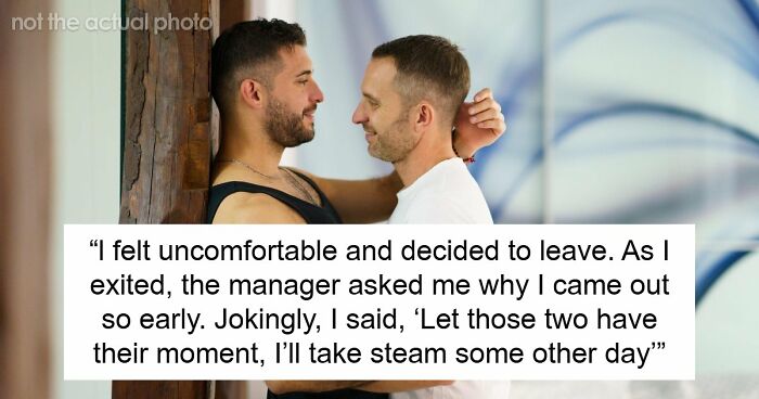 Guy Walks In On Gym Bros Getting Steamy In The Steam Room, They’re Furious As He Accidentally Outs Them