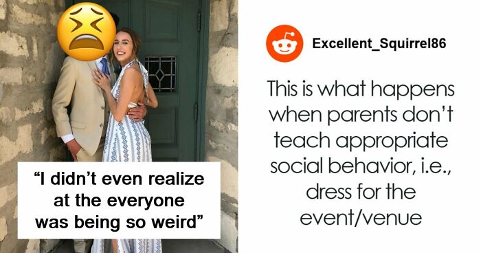 Woman Doesn’t Know The Proper Wedding Attire, Makes One Of The Worst Mistakes