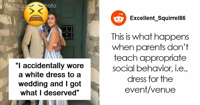 Woman Doesn’t Know The Proper Wedding Attire, Makes One Of The Worst Mistakes