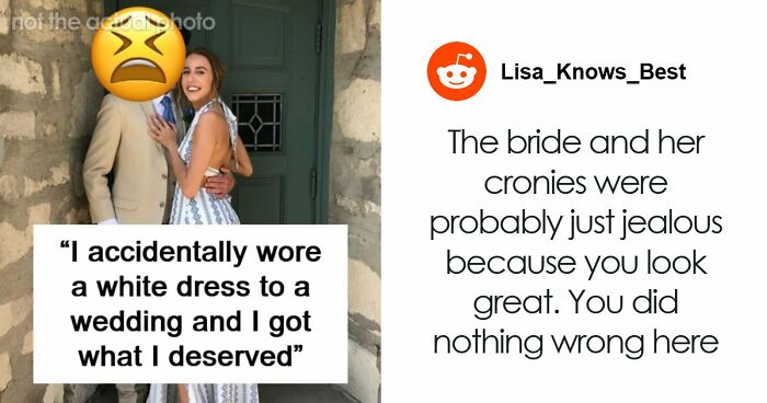 Woman Doesn’t Know The Proper Wedding Attire, Makes One Of The Worst Mistakes