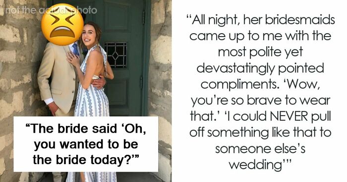 Woman Doesn’t Know The Proper Wedding Attire, Makes One Of The Worst Mistakes